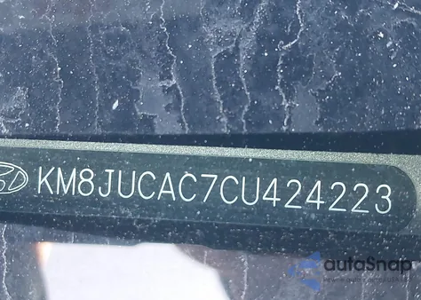 2012 Hyundai Tucson Limited from USA, damaged, VIN KM8JUCAC7CU424223